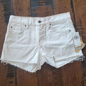 Juicy Courture Cloud White lies Jean Shorts 20636